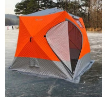Палатка зимняя куб трехслойная Mircamping (240х240х205см) (мобильная баня), арт. MIR-2017А