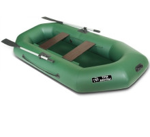 Лодка надувная двухместная из ПВХ, ТРИ АКУЛЫ (280х130х36) арт. LTA 280